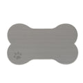 SeaDek Dog Bowl Mat - Storm Grey/Black - Large - 16.5" x 29.5"