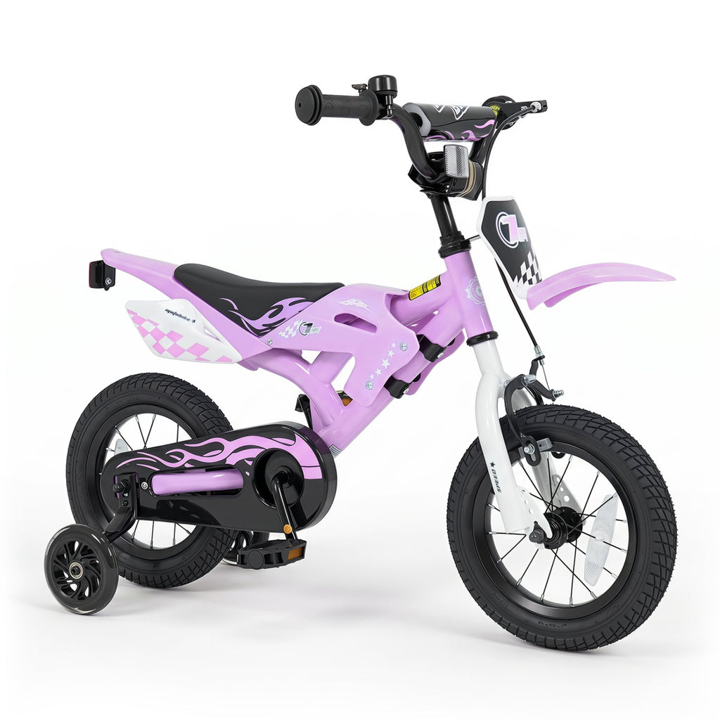 12 Inch Kids Bike with Training Wheels Ages 3-4
