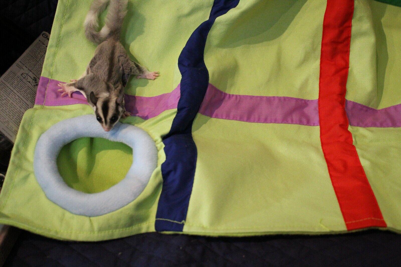 Marshall Ferret Cage Fun N Games Tick Tack Toe Blanket Bed Toy