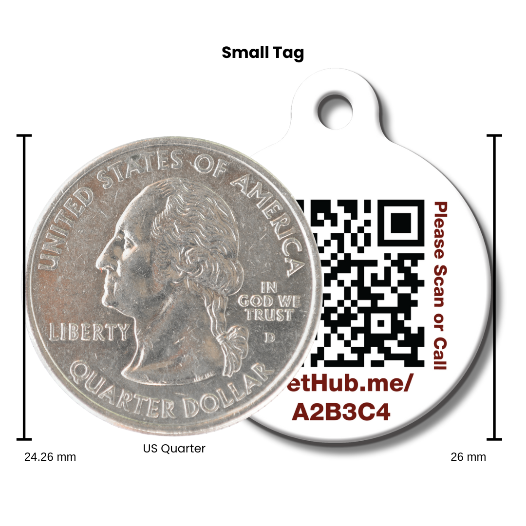 PetHub QR ID Pet Tag - Lost AF