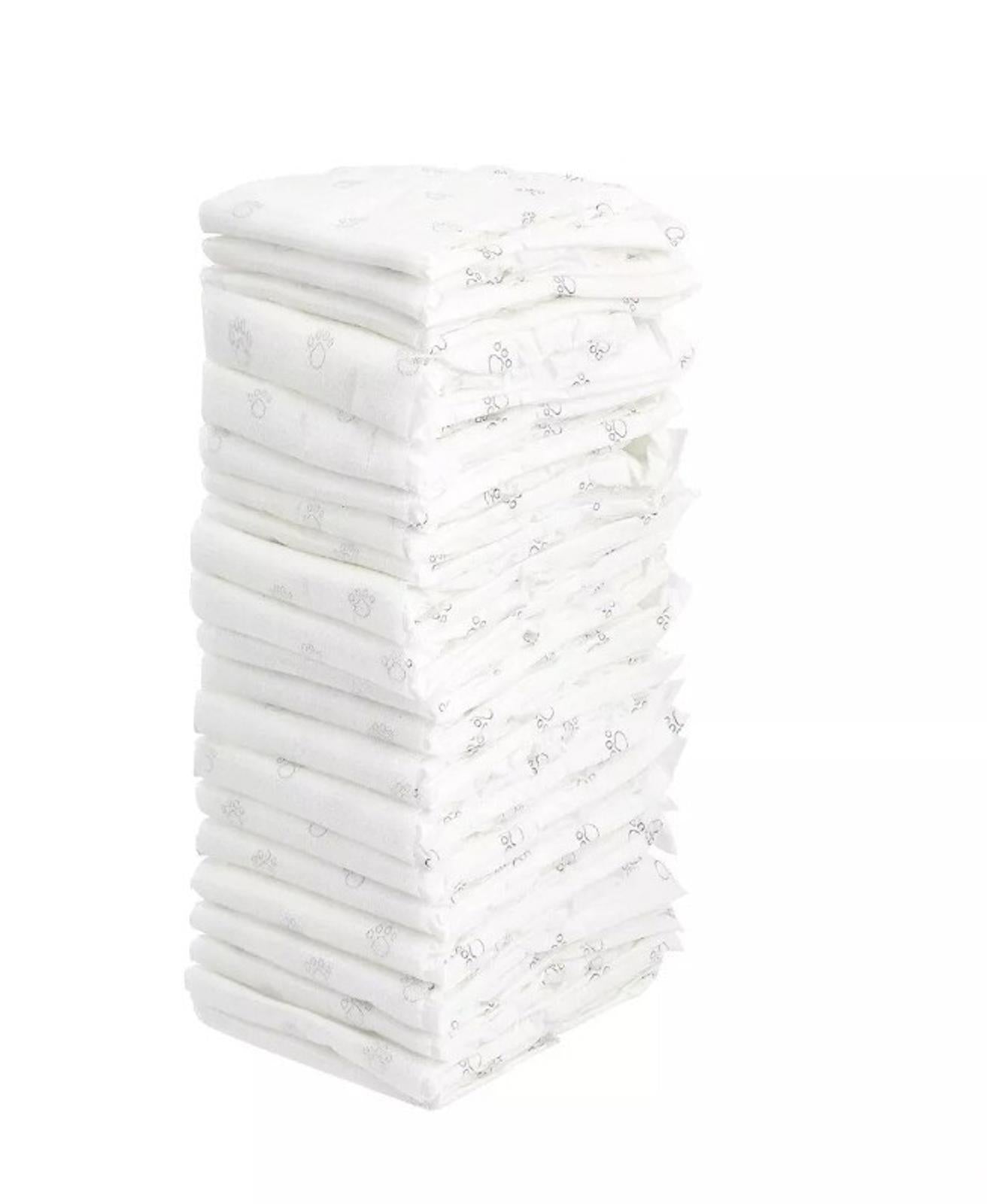 Male Dog Wraps, Disposable - Large Pack of 30 count