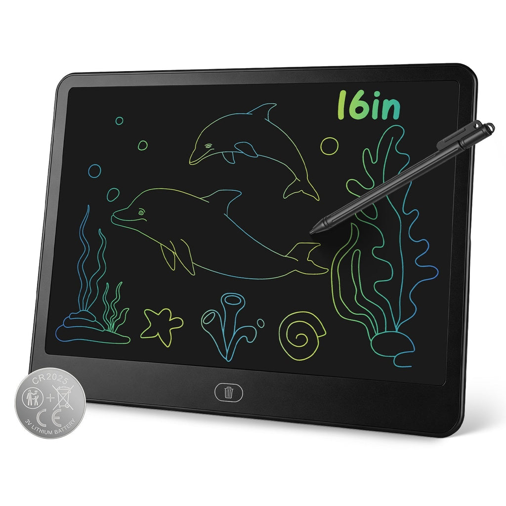 LCD Writing Tablet for Kids with Stylus & Lock Function