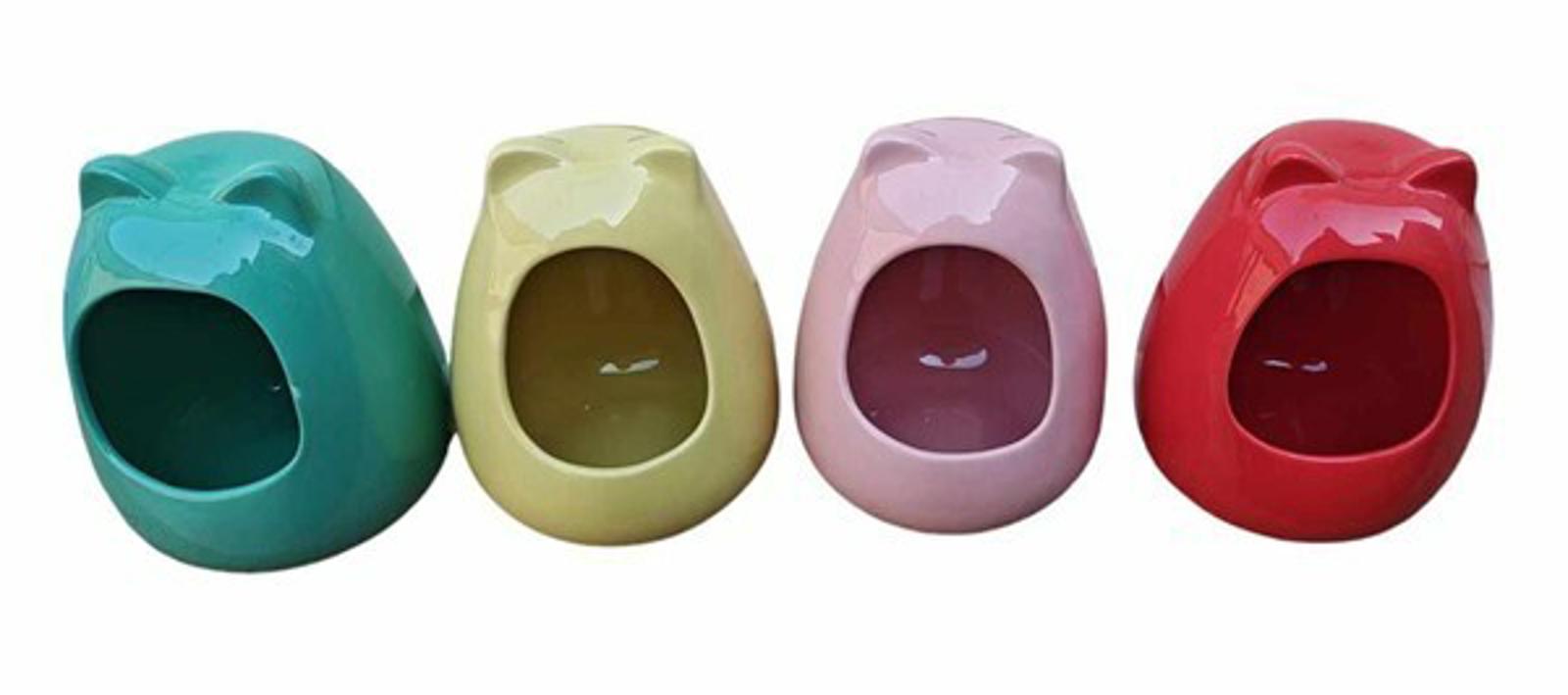 Ceramic Dust House  "Chilly House Original " by PNC - Large (Pink)