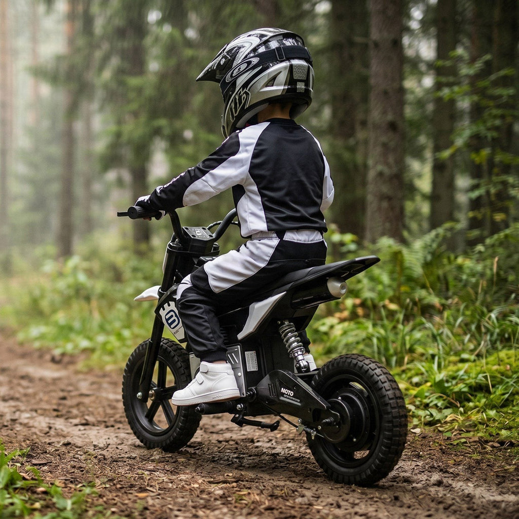 24V Electric Motocross Ride-On Motorcycle for Kids Ages 5-12