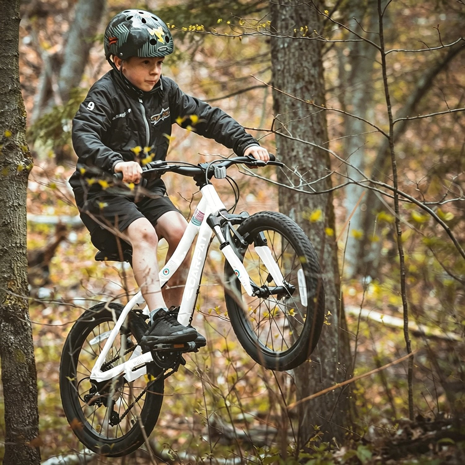 20 Inch Kids Mountain Bike, 7-Speed with Front Suspension