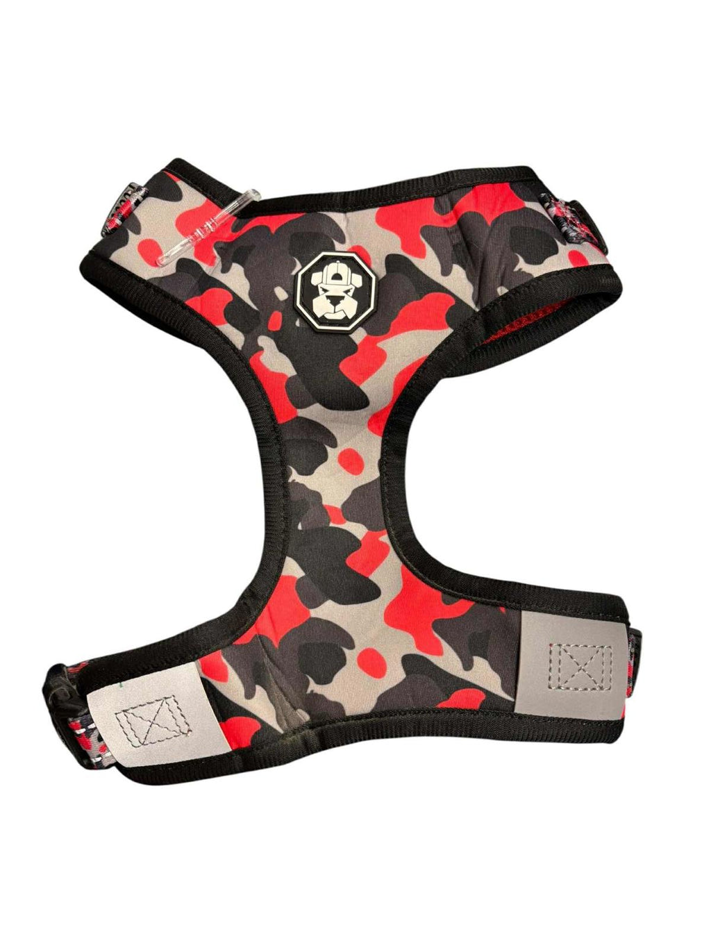 FreshPawz Fully Adjustable Harness Breathable/Reflective Size SMALL Red Camo