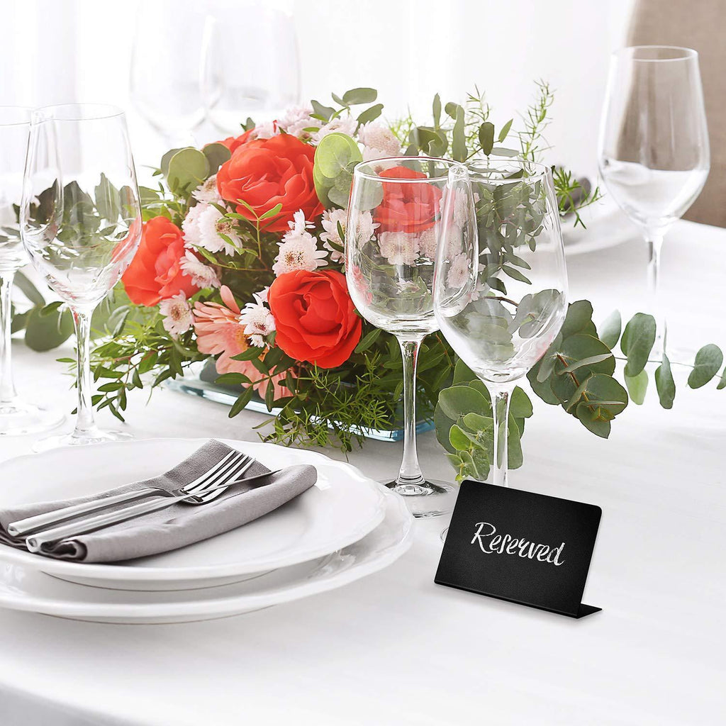 Mini Chalkboard Signs for Food 20 Pack Small Chalkboard Food Signs for Party Buffet Weddinng Small Black Food Display Stands Chalk Table Food Labels Little Chalkboard Food Signs for Buffet
