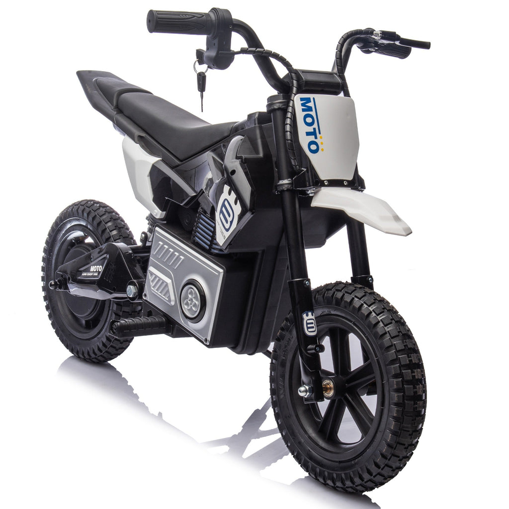 24V Electric Motocross Ride-On Motorcycle for Kids Ages 5-12