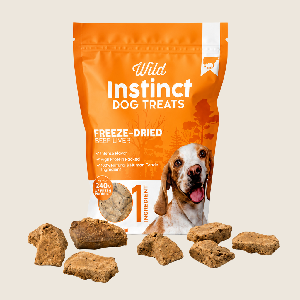 Freeze-Dried Beef Liver for Dogs