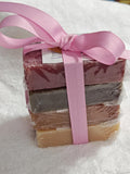Handmade Soap Bars 4 pack (each bar is 4oz+) All Natural  Many Scents
