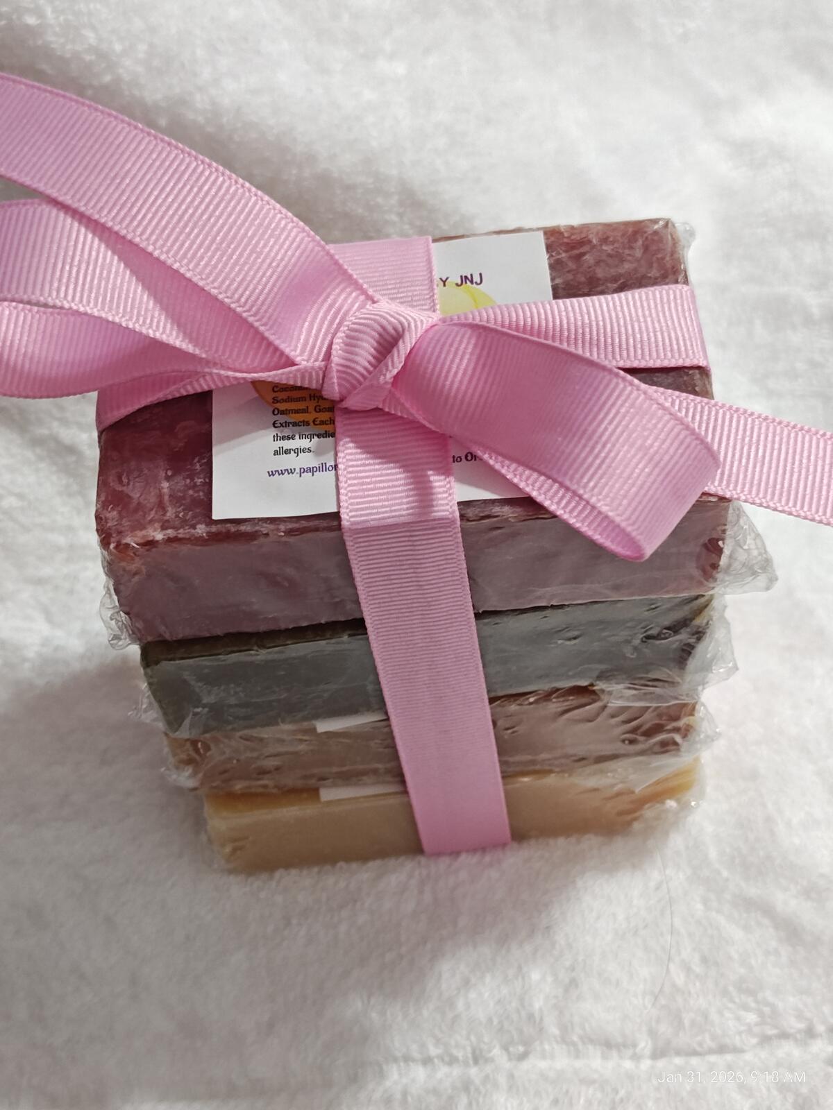 Surprise Soaps!! Different every time!! Handmade Full Size Organic ALL Natural