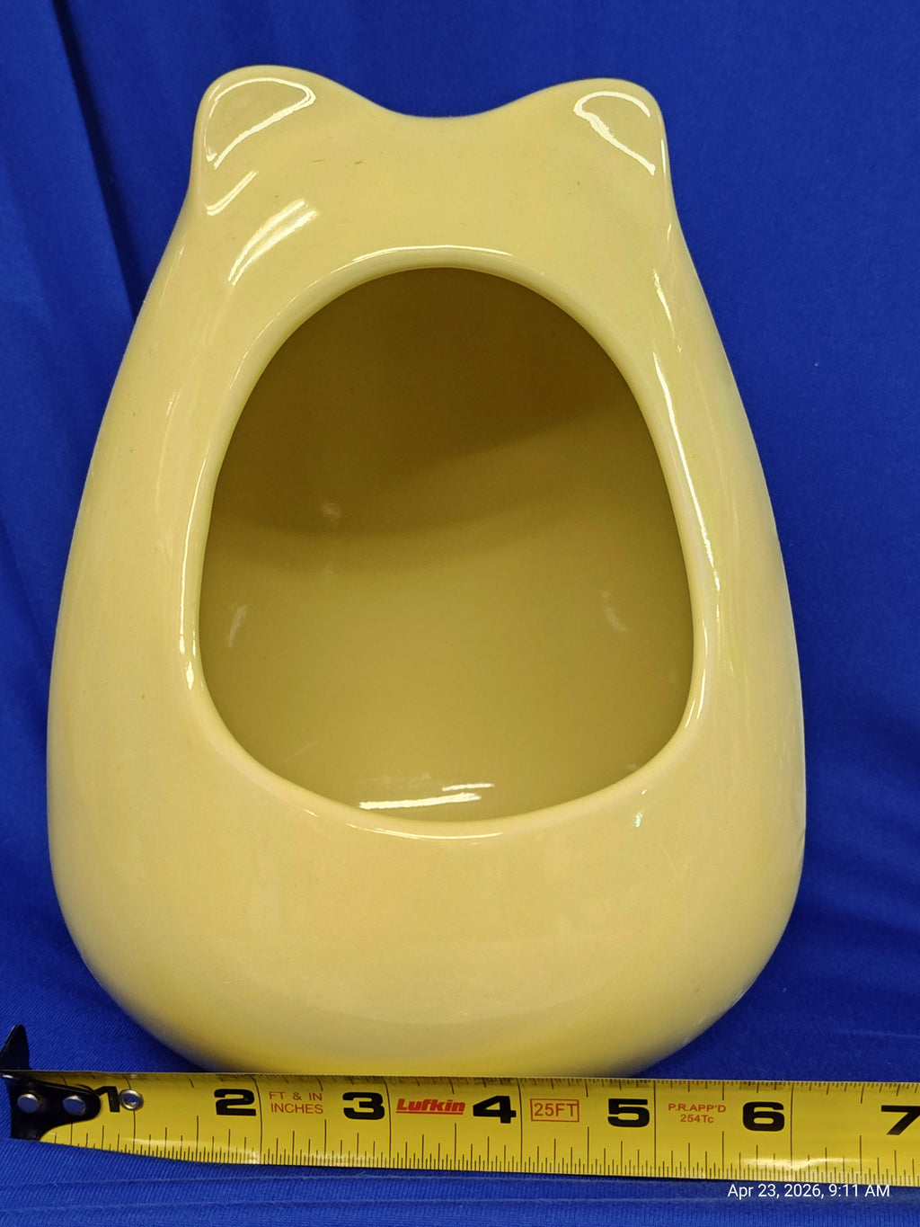 Ceramic Dust House  "Chilly House Original " by PNC - Large (Yellow)