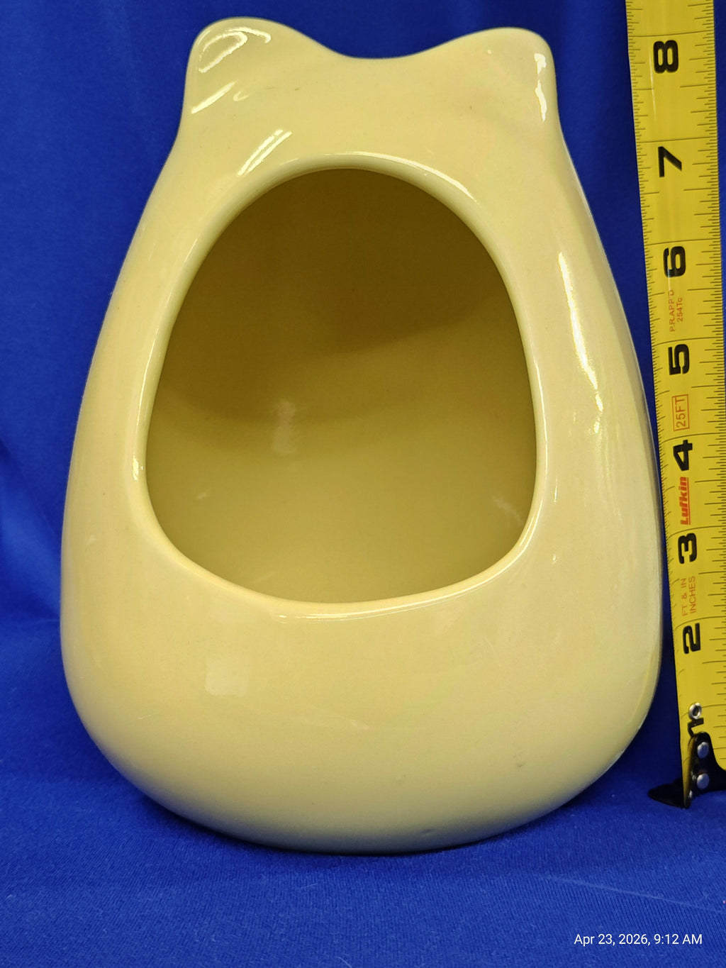 Ceramic Dust House  "Chilly House Original " by PNC - Large (Yellow)