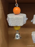 Flower Pumice Hanging Chew toys