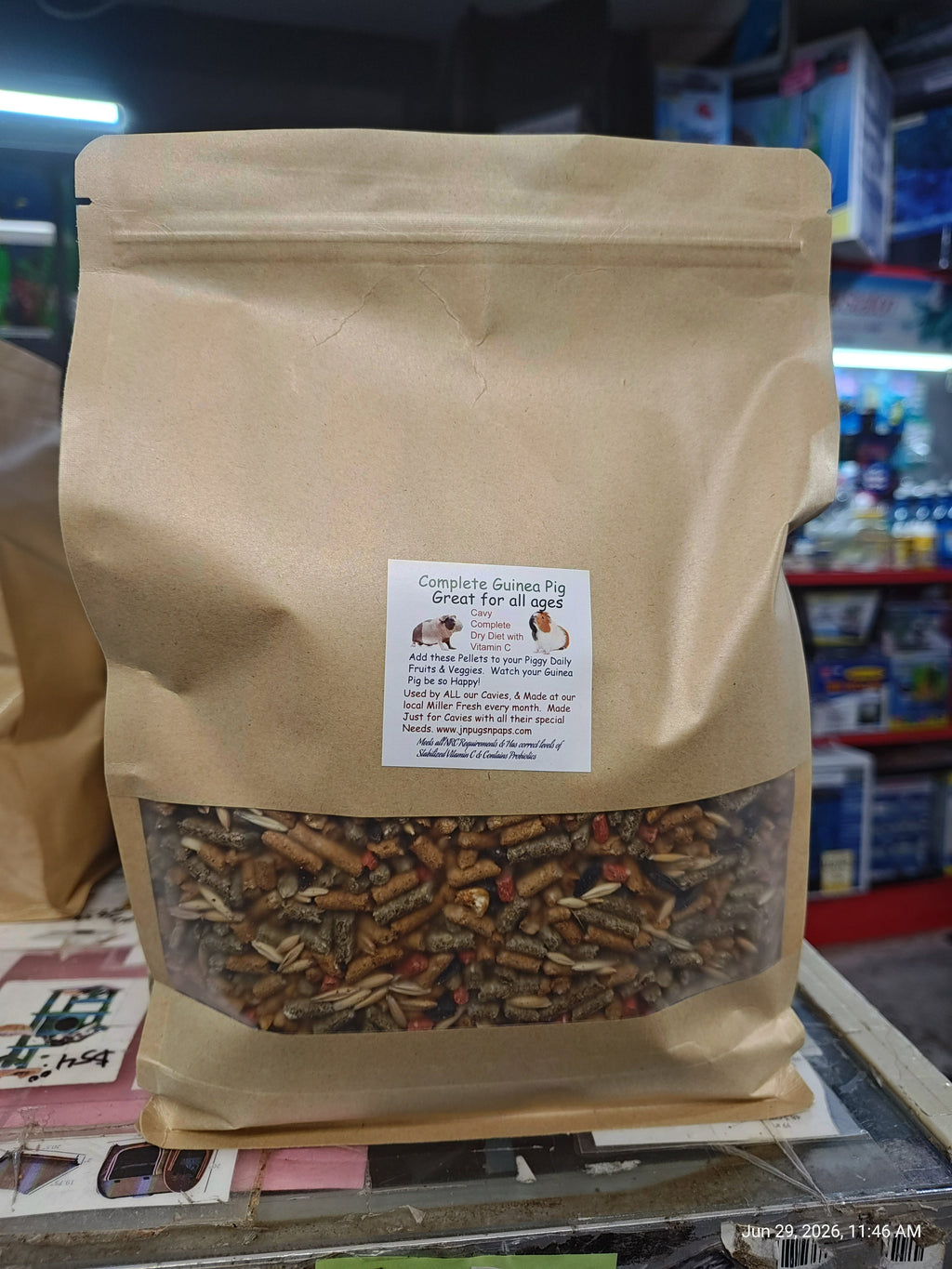 Guinea Pig "Our Extreme Blend" Fresh milled 4# Resealable Bag