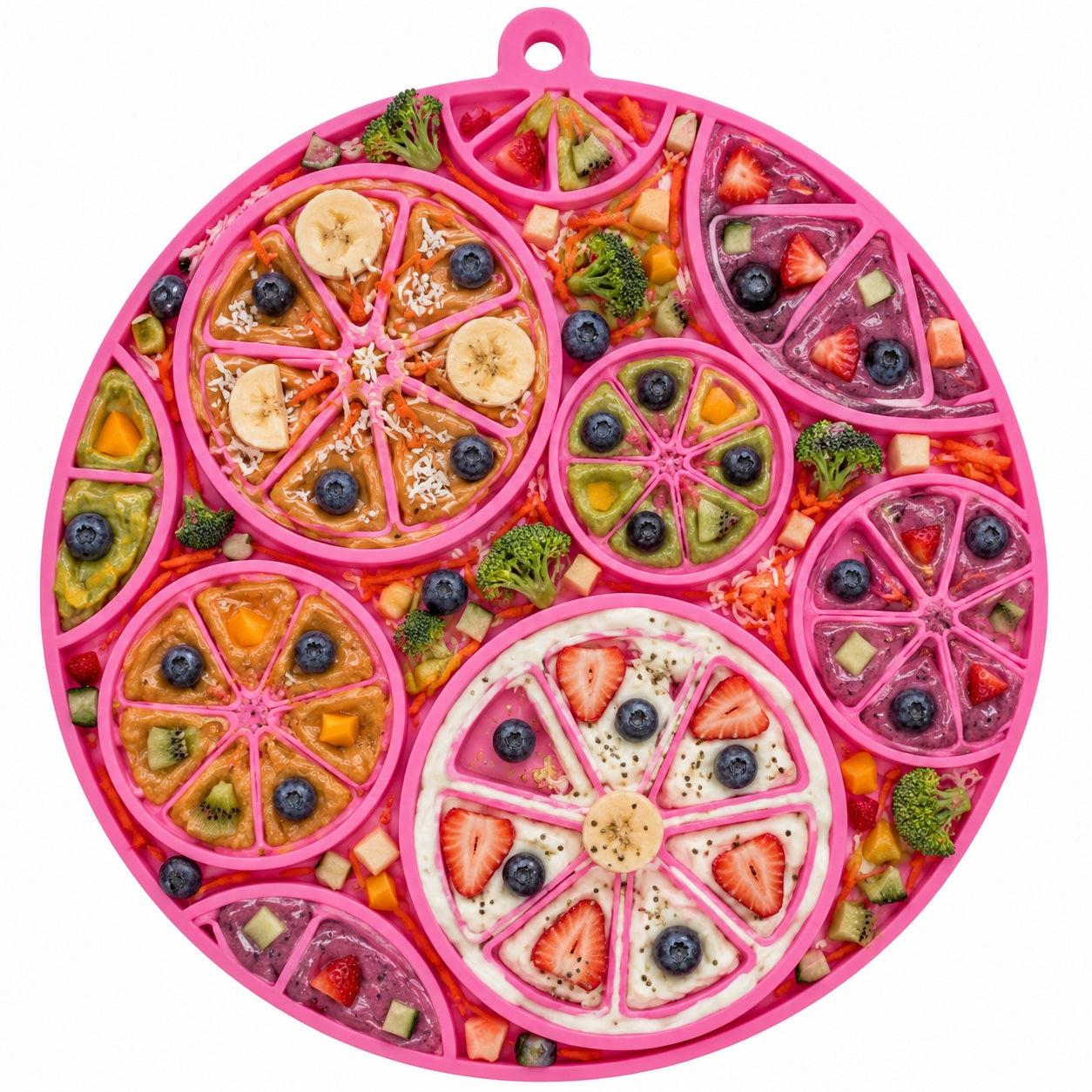 Citrus Design eMat - Enrichment Lick Mat For Dogs and Cats - with Suction Cups | USA Made