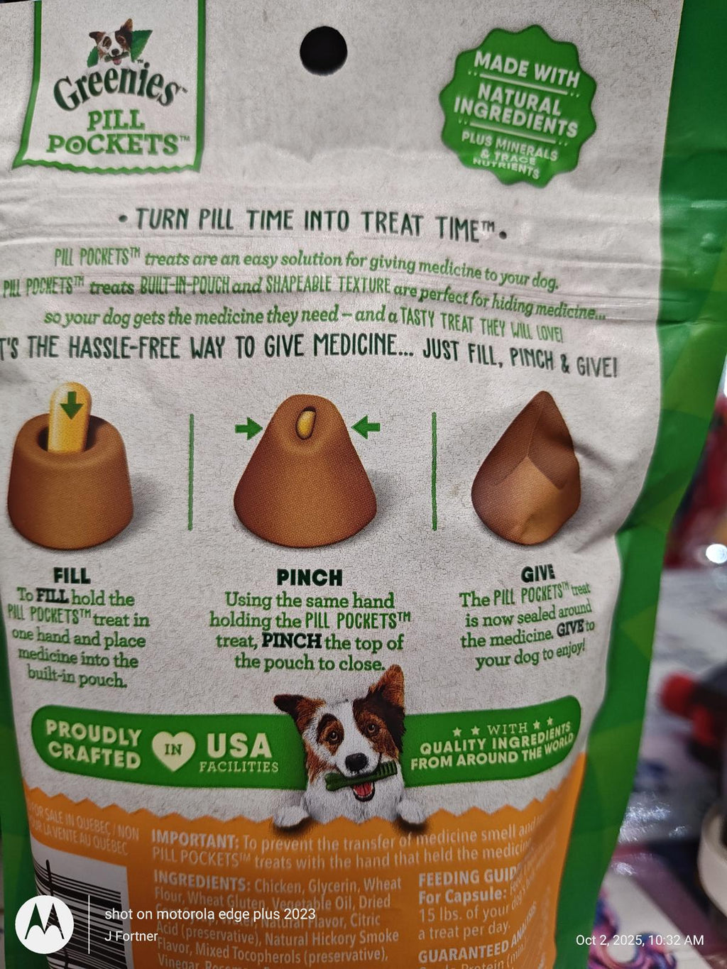 Hide a Tablet Pet Treats  for Dogs , 30 Count (Pack of 2), Chicken Flavor