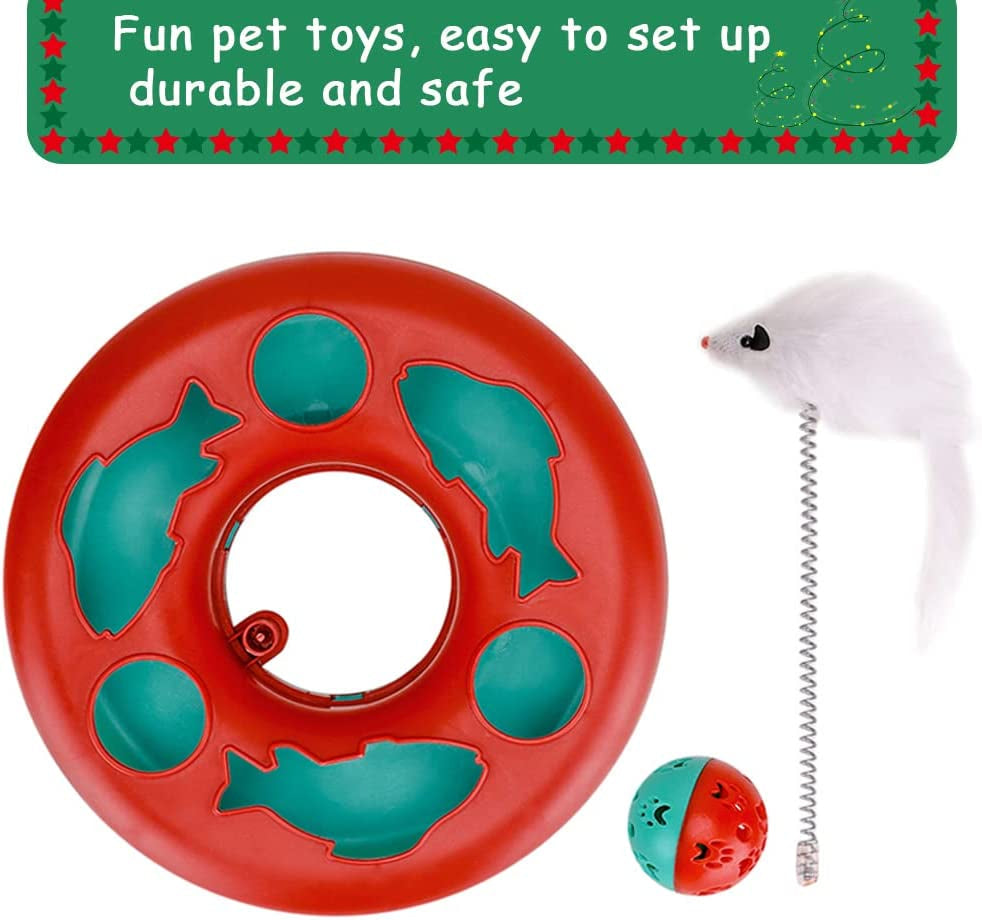 Interactive Cat Toy Set – Tower of Tracks