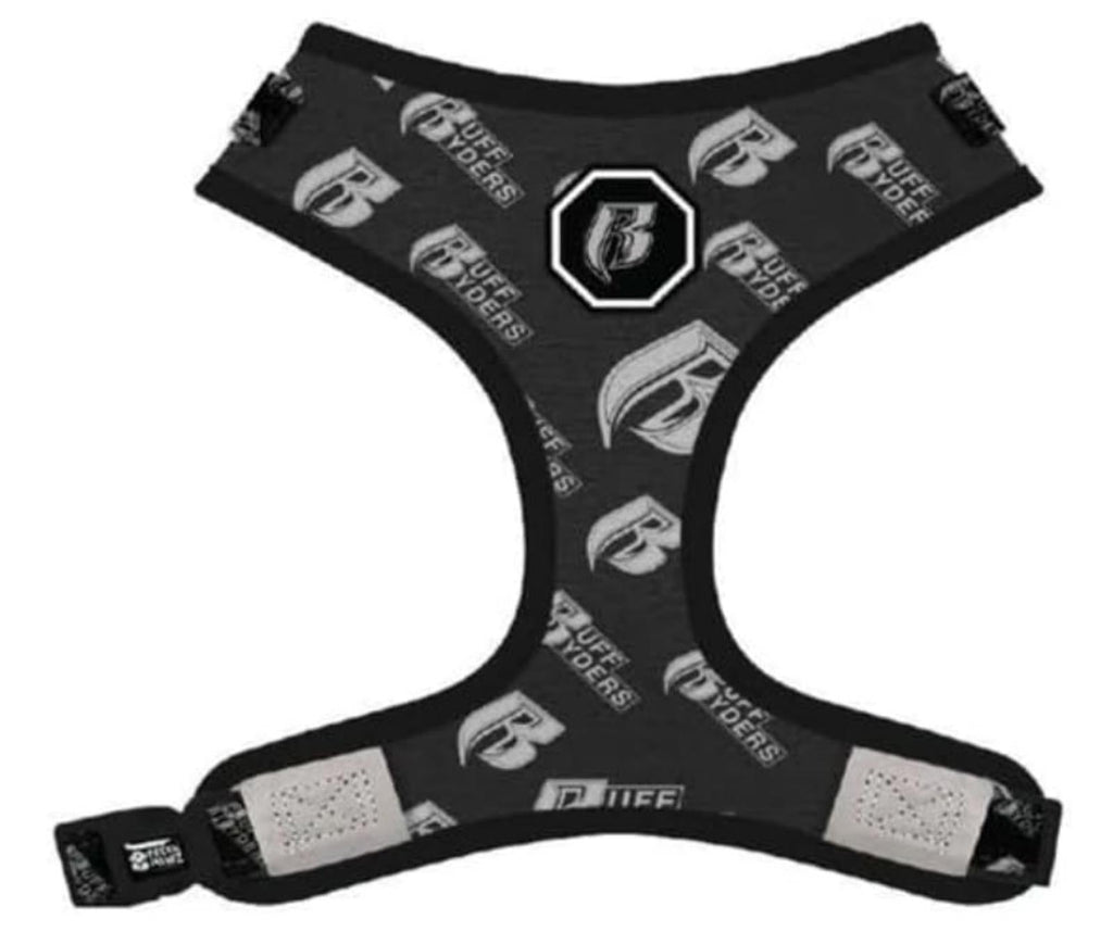 FreshPawz Fully Adjustable Harness Breathable/Reflective Size SMALL Black