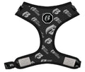 FreshPawz Fully Adjustable Harness Breathable/Reflective Size MEDIUM Black