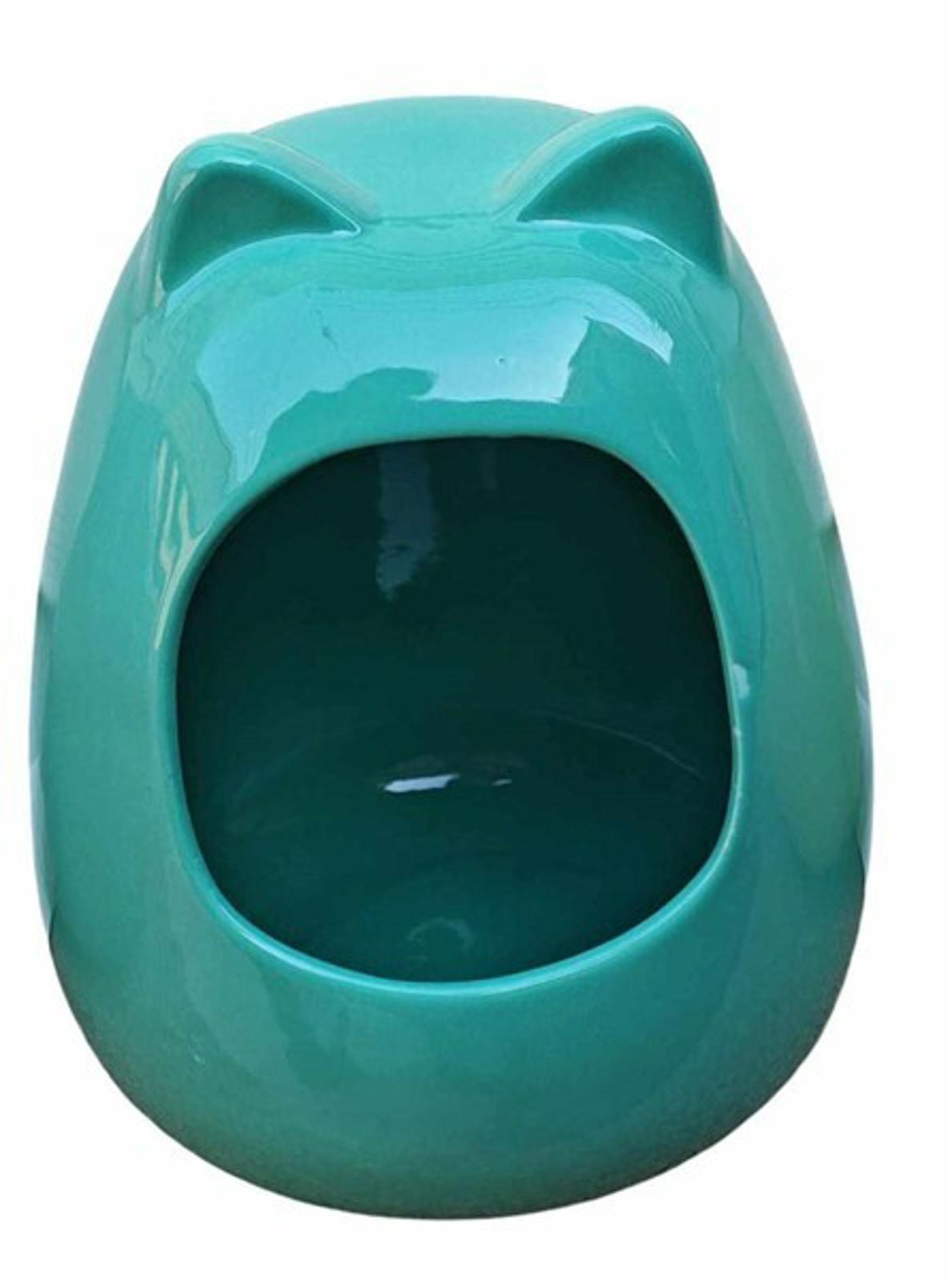 Ceramic Dust House  "Chilly House Original " by PNC - Large (Pomegranate Red)