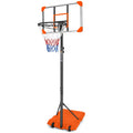 Kids Basketball Hoop Adjustable 5.6-7ft with Wheels