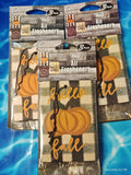 Hello Fall (Cozy Sweater) Air Fresheners (3) 3 Packs Brand New  9 Total
