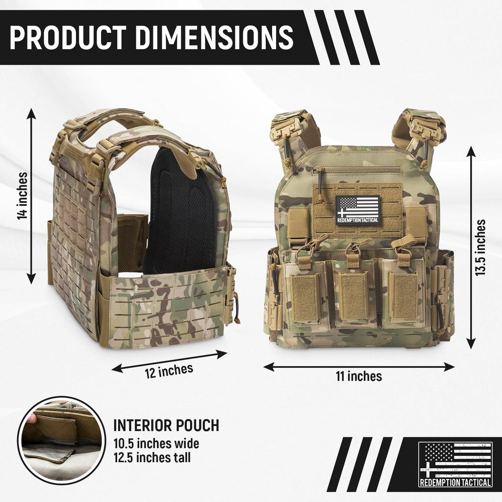 Redemption Tactical® "CRUSADER 2.0®” V4 Vest