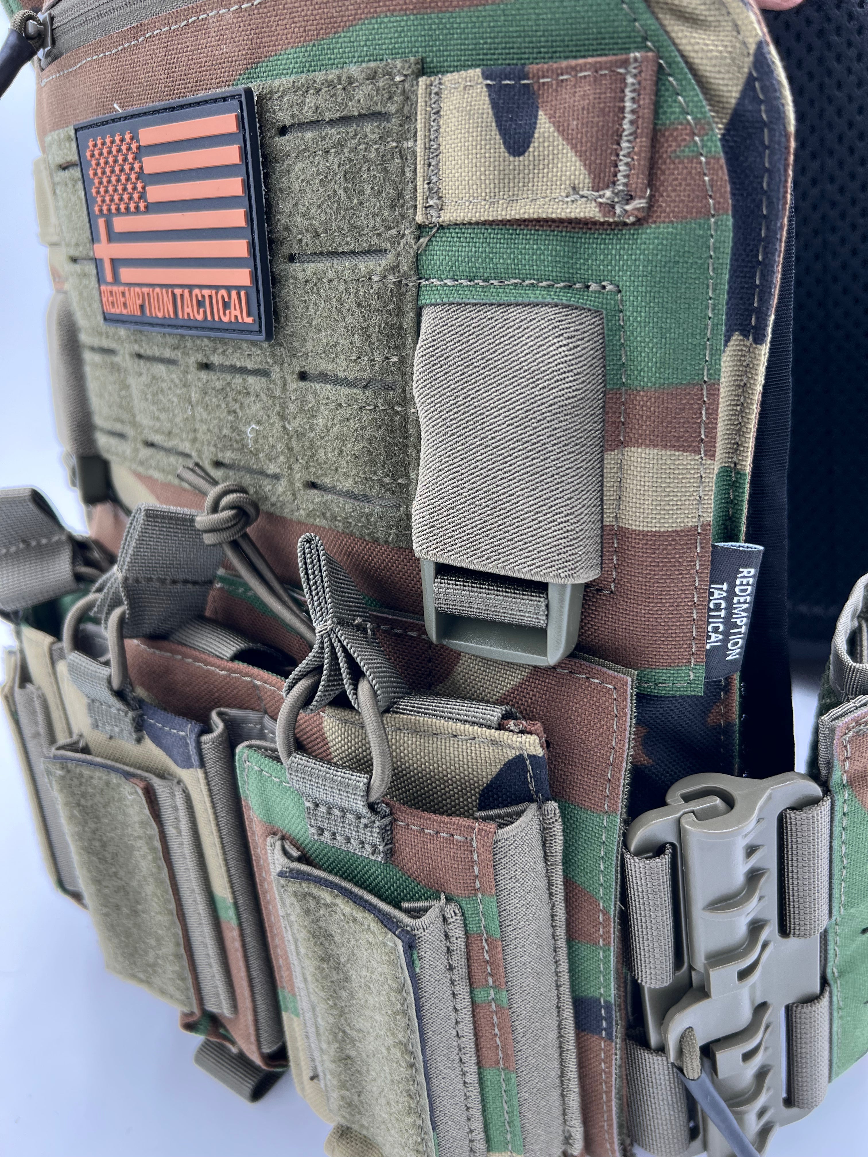 Redemption Tactical CRUSADER 2.0® V4 ARMOR FULL KIT COMBO PACKAGE LIGHTWEIGHT LEVEL IV  (2) 10x12 Front/Back Plates (2) 6x8 Side Plates (Level IV)