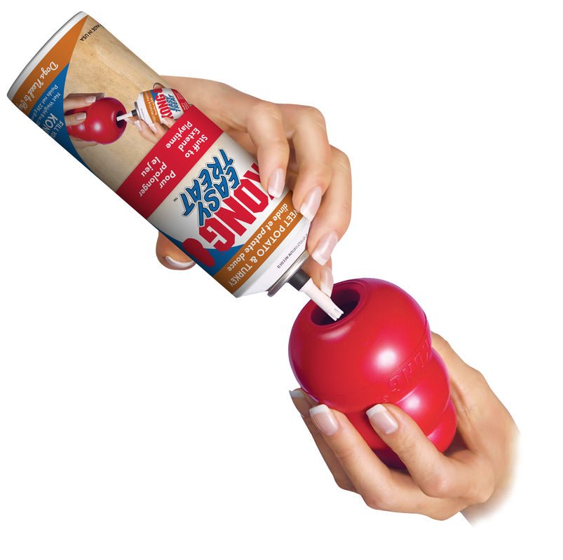 KONG Holiday Easy Treat® Turkey & Sweet Potato – Stuffable Dog Treat, Low-Calorie, Perfect for KONG Toys
