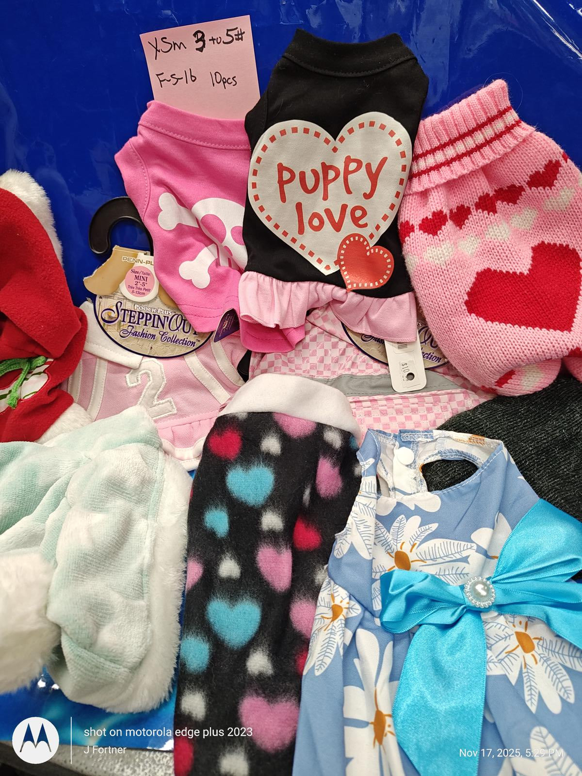 Dog Outfit Bundle ( Xtra Small 4 to 6 Pound Pets ) Brand New Save with a Bundle