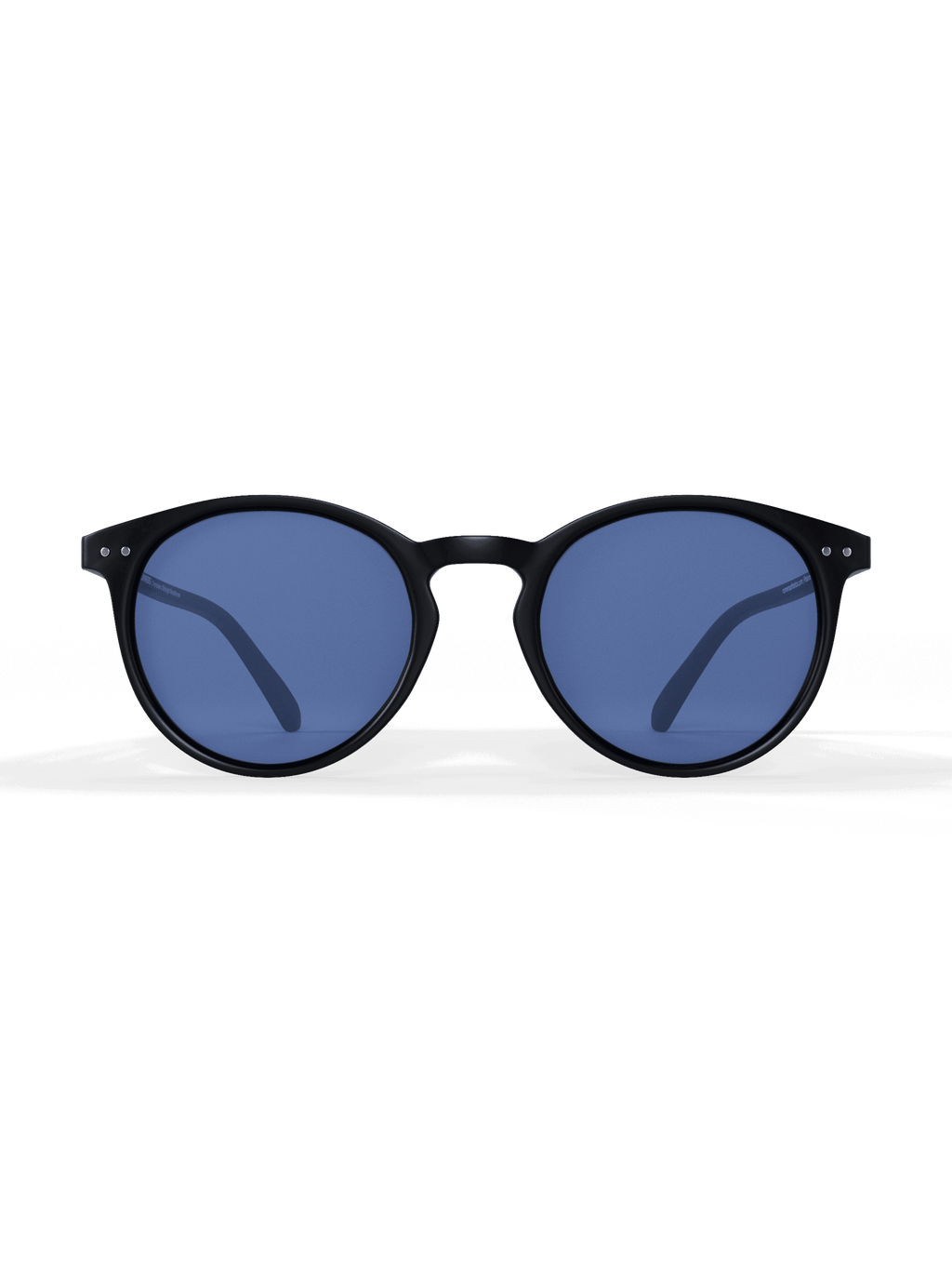 Black Round Polarized Sunglasses - UV400 for Men & Women