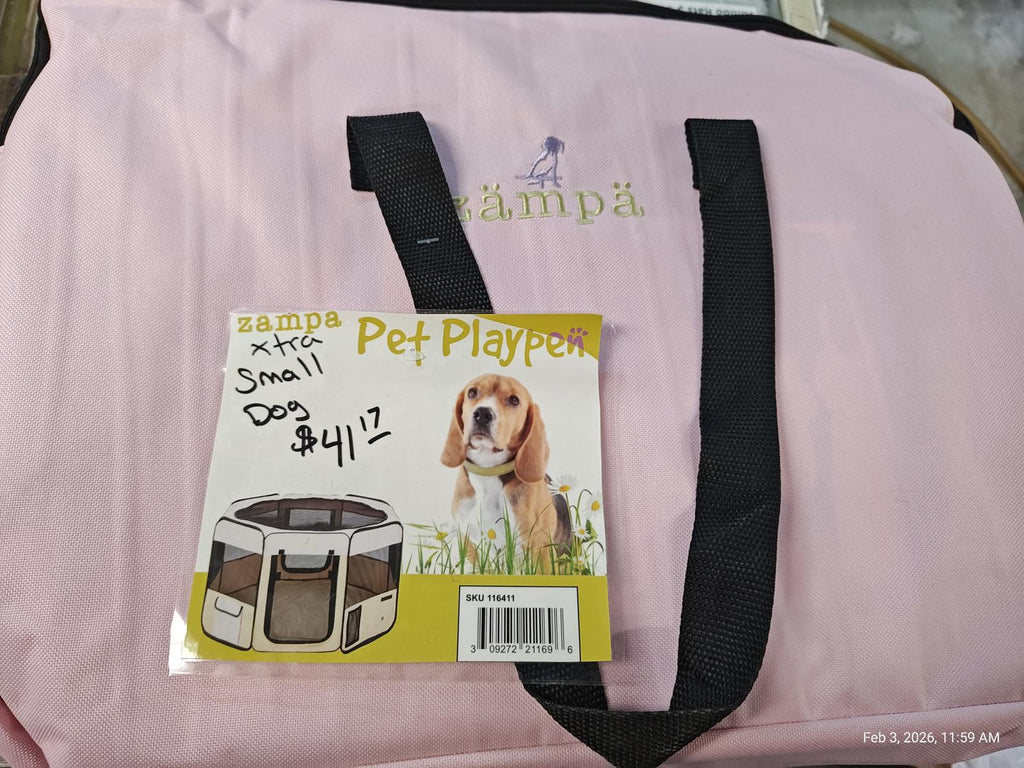 Pet Playpen Extra Small Portable Pop Up Playpen for Pets & Pups