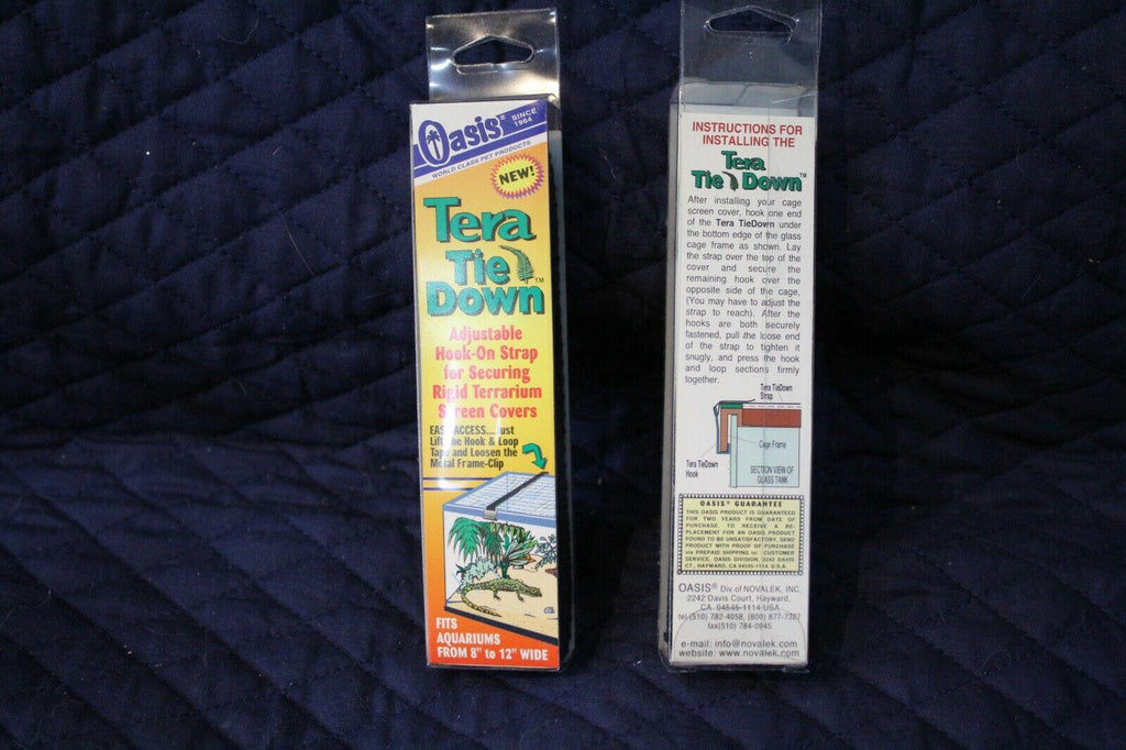 Terrarium Tie downs for Reptile Tanks